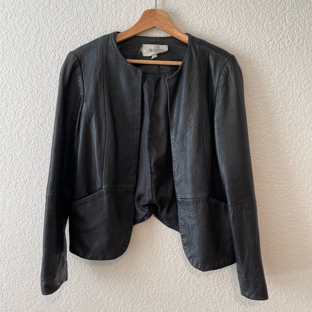 Vintage BB Dakota Grenier Leather Jacket